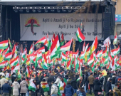 Li Bonnê bi hezaran hezar kes ji bo Rojavayê Kurdistanê bûn yek deng