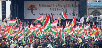 Li Bonnê bi hezaran hezar kes ji bo Rojavayê Kurdistanê bûn yek deng