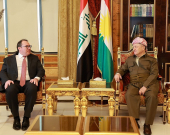 President Barzani Meets US Diplomats in Erbil, Discusses Iraq’s Political Process and Kurdish Support