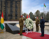 PM Masrour Barzani Honors Feb. 1 Attack Martyrs, Calls for Unity and Defense of Kurdish Rights