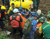 ژمارەی گیانلەدەستدان بەهۆی زەوی لەرزینەکەی ئەندەنوسیا بۆ ٧٠ کەس بەرزبووەوە