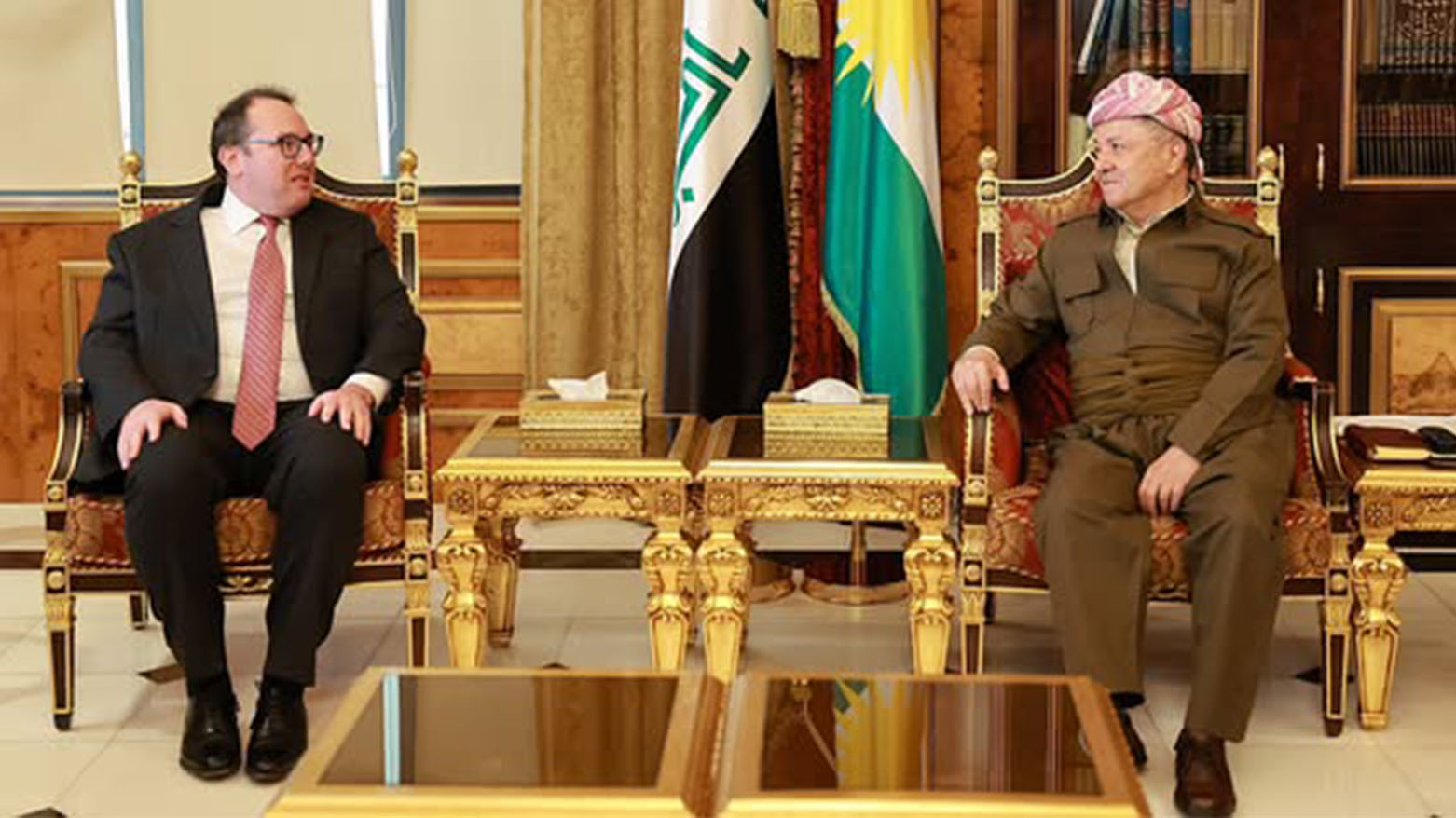 Trump spasiya Serok Barzanî dike