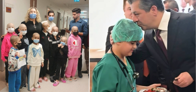 Karwanek din ji nexweşên talasemiyê vegeriya Herêma Kurdistanê