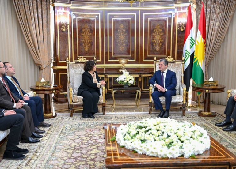 سەرۆکی حکومەتی هەرێمی کوردستان پێشوازی لە جێگری سەرۆکی پەرلەمانی هەرێمی نۆردراین - ڤێستڤاڵنی ئەڵمانیا کرد