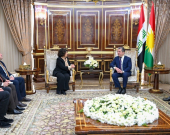 سەرۆکی حکومەتی هەرێمی کوردستان پێشوازی لە جێگری سەرۆکی پەرلەمانی هەرێمی نۆردراین - ڤێستڤاڵنی ئەڵمانیا کرد