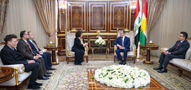 سەرۆکی حکومەتی هەرێمی کوردستان پێشوازی لە جێگری سەرۆکی پەرلەمانی هەرێمی نۆردراین - ڤێستڤاڵنی ئەڵمانیا کرد