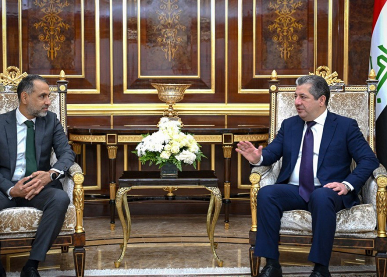 PM Masrour Barzani Meets UK Ambassador to Discuss Iraq’s Political Process and Regional Developments, Including Syria