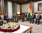 نيجيرفان بارزاني والسفير البريطاني يبحثان أوضاع العراق والمنطقة