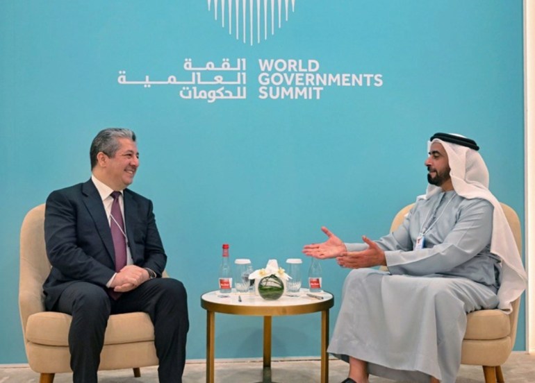 سەرۆکی حکوومەتی هەرێمی کوردستان، لە دوبەی، لەگەڵ شێخ سەیف بن زاید ئال نەهیان، جێگری سەرۆکوەزیران و وەزیری ناوخۆی ئیمارات کۆبووەوە.