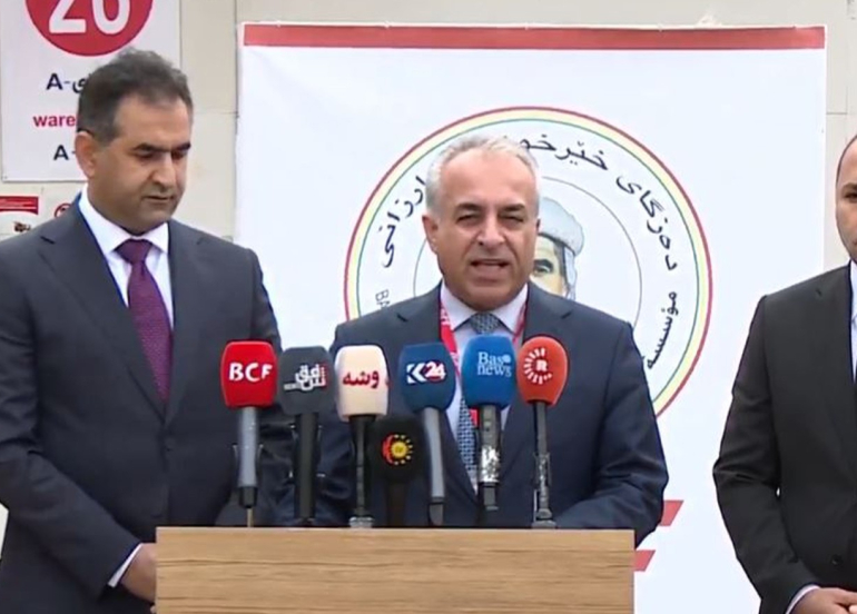 Dezgayê Xêrxwaziya Barzanî li Rojavayê Kurdistanê ofîsa xwe vedike