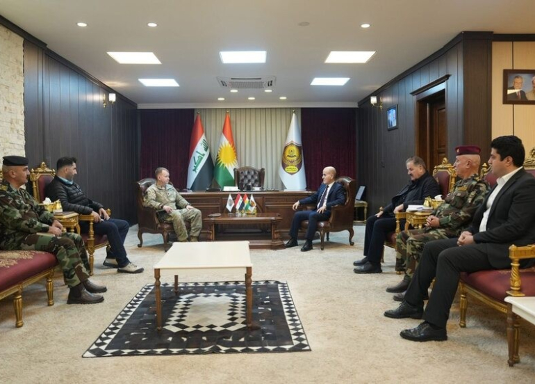 التحالف الدولي يجدد التأكيد على الالتزام بمواصلة دعم قوات البيشمركة