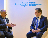 PM Masrour Barzani, Arab League Chief Discuss Iraq Presidency, Syria Stability at Dubai Summit