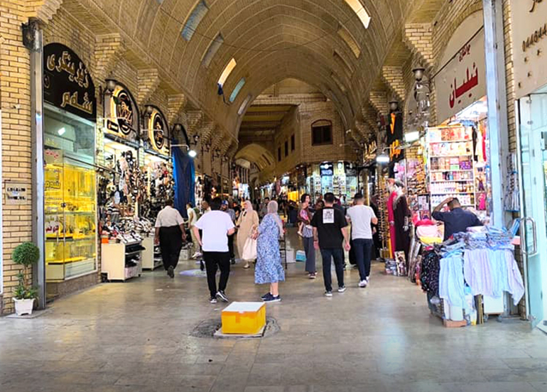 بلدية أربيل تعلن استمرار حملة إزالة التجاوزات لتجميل مظهر المدينة