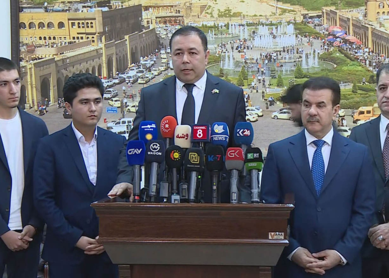 أوزبكستان تطرق أبواب أربيل لرفع التبادل التجاري وتعزيز الشراكات الاقتصادية