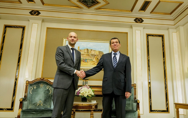 HEWLÊR - Mezlûm Ebdî û Wezîrê Karên Derve yê Fransayê civiyan