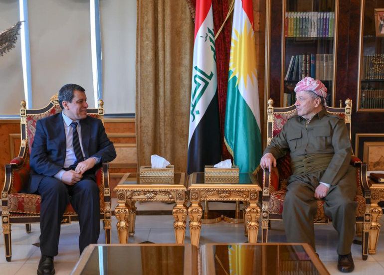 President Barzani, SDF Commander Discuss Situation in Western Kurdistan