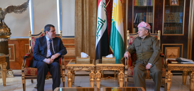 Serok Mesûd Barzanî bi Mezlûm Ebdî re civiya