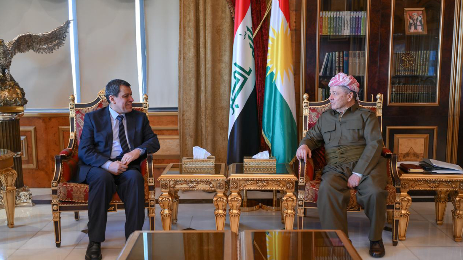 President Barzani, SDF Commander Discuss Situation in Western Kurdistan