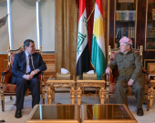 الرئيس مسعود بارزاني يبحث مع مظلوم عبدي تنفيذ الاتفاق بين قسد ودمشق