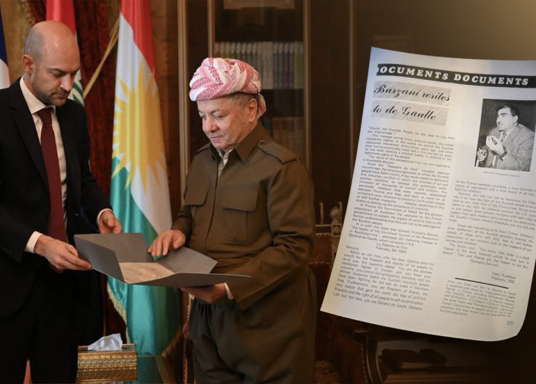 نامەیەک لە شاخەوە بۆ کۆشکی ئەلیزێ بارزانی نه مر و دیگۆل مێژوویان دواخست