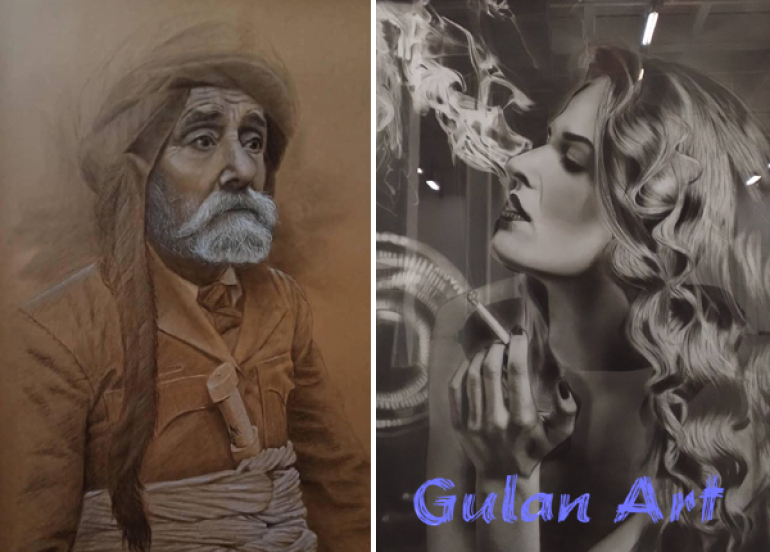 لە سلێمانی پێشانگەی شێوەكاریی (ساباتی هونەرمەندان) كرایەوە