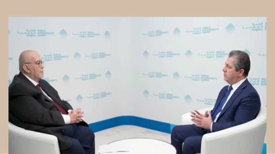 تناول فيها آخر المستجدات والتطورات..نص مقابلة خاصة لرئيس الحكومة مسرور بارزاني مع قناة «سكاي نيوز عربية»