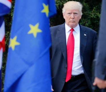 Gotara Donald Trump, Serokê Dewletên Yekbûyî yên Amerîkayê: Heke Amerîka nebûya, niha diviyabû hemû Ewropa bi zimanê Almanî û hinek jî bi Japonî biaxivîna