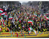 گردبوونەوە ناڕەزایەتییەکانی ئێران لە ئەوروپا و ئەمریکا بەردەوامە