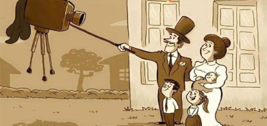 كاریكاتێر، سێلفیی كۆن