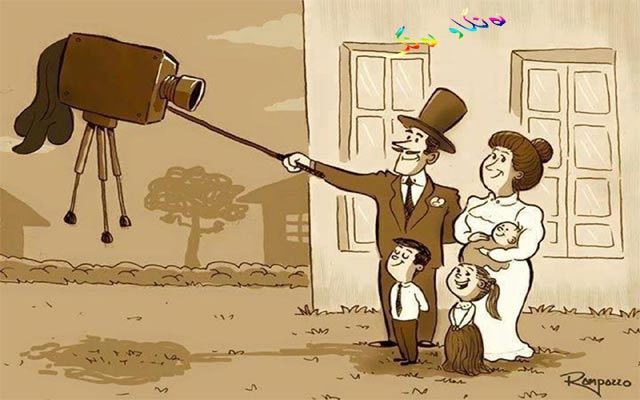 كاریكاتێر، سێلفیی كۆن