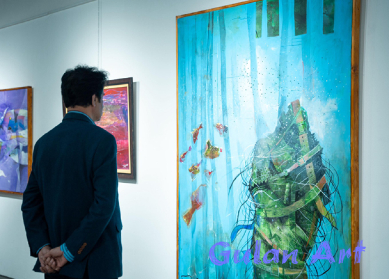 ئەبستراكتكردنی هێمایی,,وەك گوتارێكی بینراو لە تابلۆكانی هونەرمەند «محەمەد فەتاح»دا