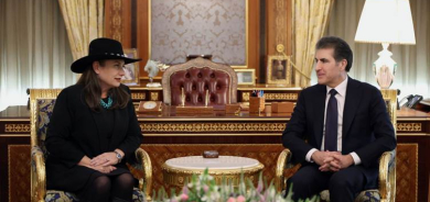 نيجيرفان بارزاني والقنصل الأميركية يؤكدان أهمية التفاهم بين الاطراف لإنجاح العملية السياسية