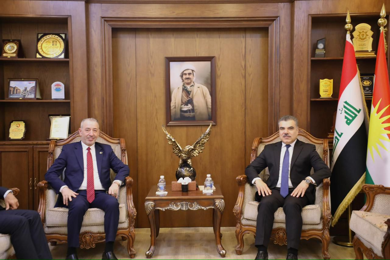 فارس عيسى وآيدن معروف يبحثان مراحل تشكيل الحكومتين الاتحادية وإقليم كوردستان