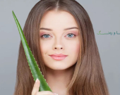 جێڵی ئالۆڤێرا بۆ جوانكاریی پێست و قژ