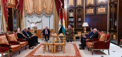 President Barzani Meets Kurdish National Council Leadership to Discuss Syria Developments