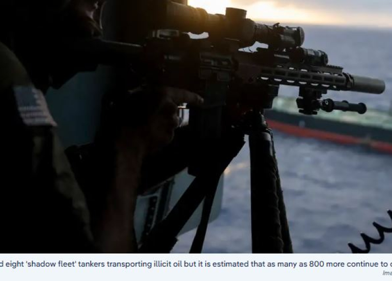 US Forces Board Sanctioned Oil Tanker in Indian Ocean, Pentagon Says