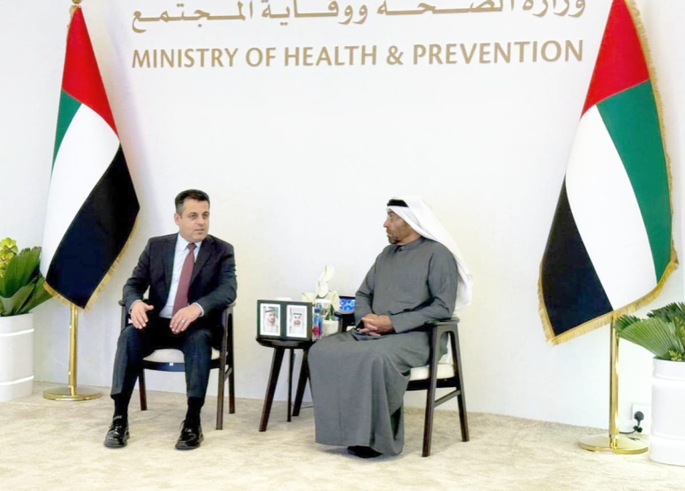 تعاون استراتيجي بين إقليم كوردستان والإمارات لتعزيز القطاع الصحي وتبادل الخبرات