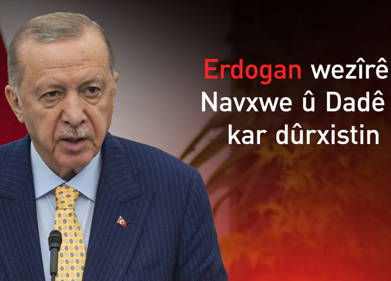 Erdogan wezîrên Navxwe û Dadê ji kar dûrxistin