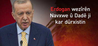 Erdogan wezîrên Navxwe û Dadê ji kar dûrxistin