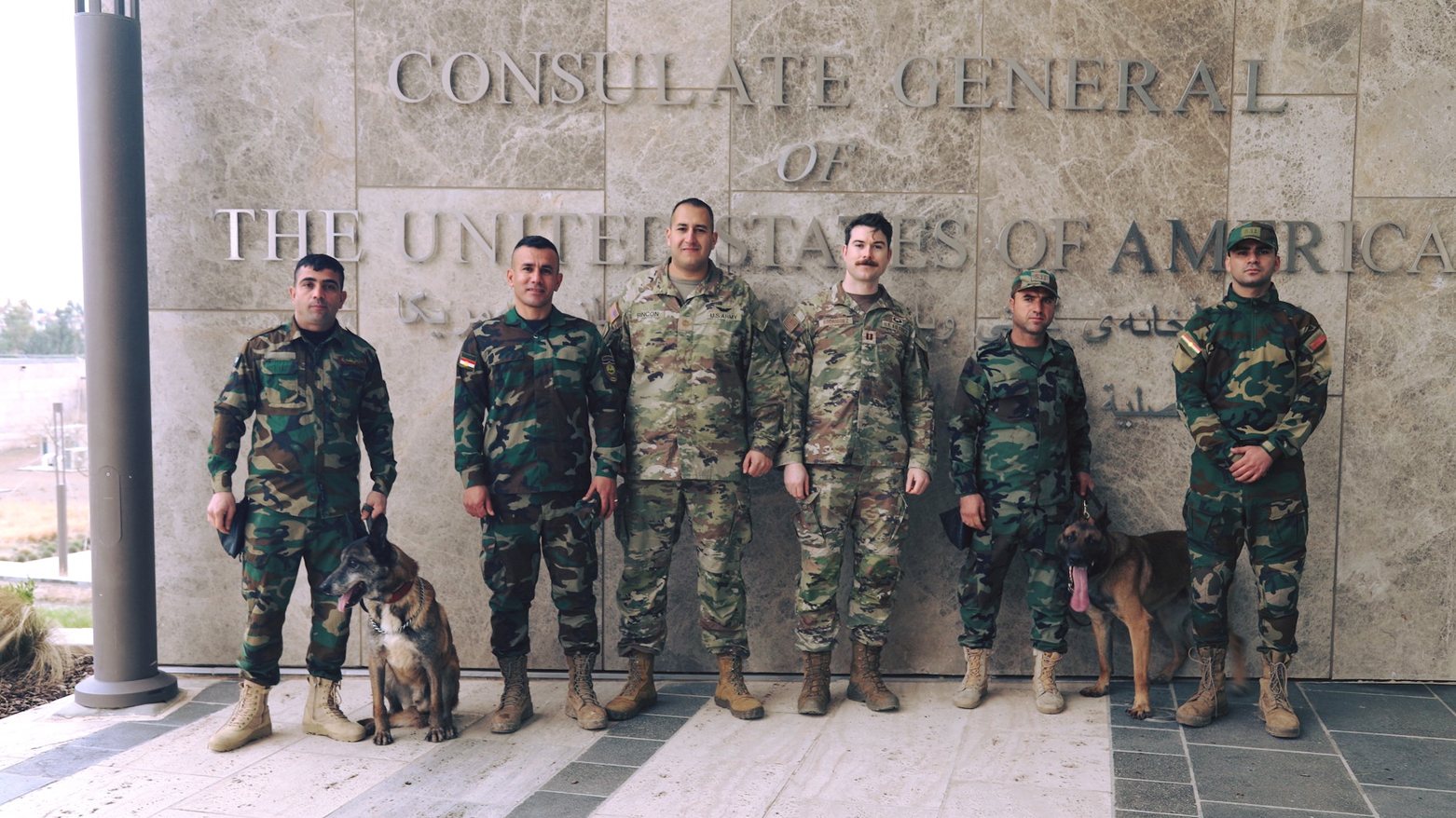 تعزيزاً للشراكة الأمنية.. تدريبات مشتركة بين القنصلية الأمريكية وأمن البشمركة في أربيل