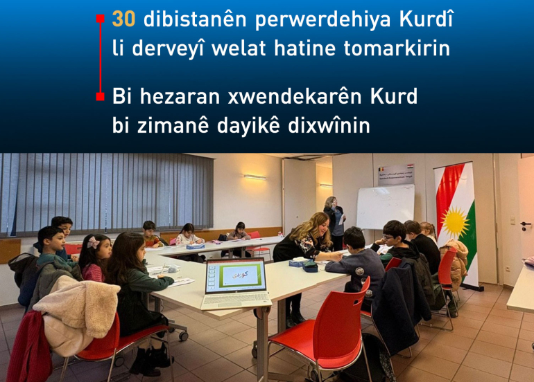 Zimanê Kurdî li Swêd û Almanyayê bûye derseka fermî