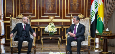 Serokê Hikûmetê û Balyozê Ermenîstanê li Iraqê behsa giringî û pêşxistina peywendiyên dualî kirin