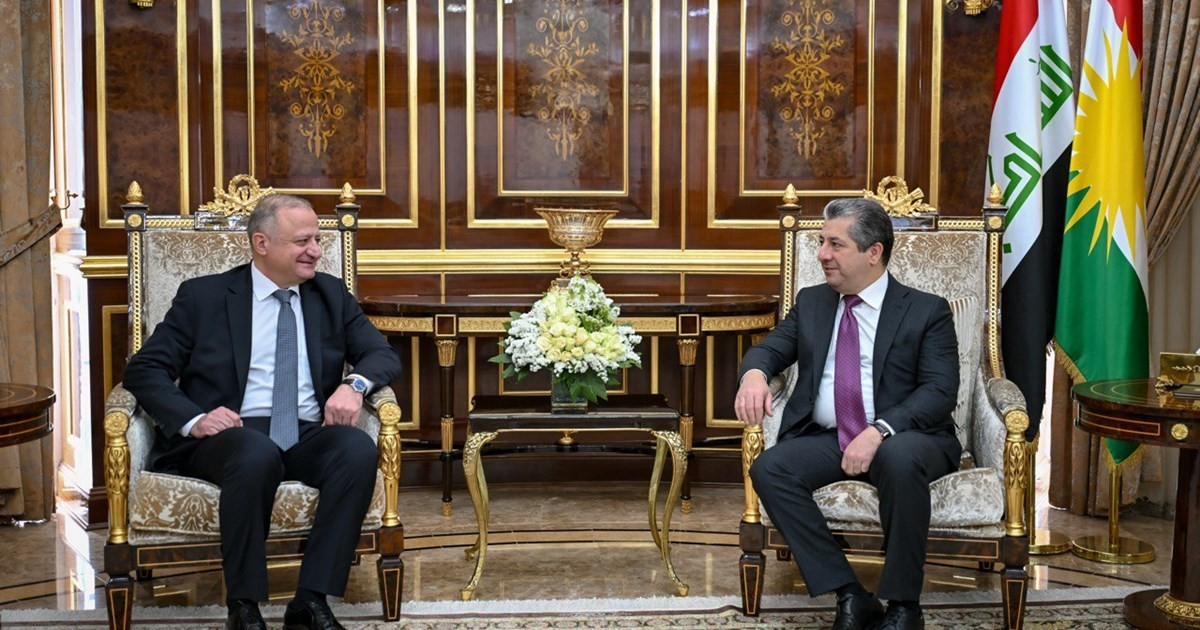 رئيس حكومة إقليم كوردستان يستقبل سفير جورجيا لدى العراق والأردن ولبنان