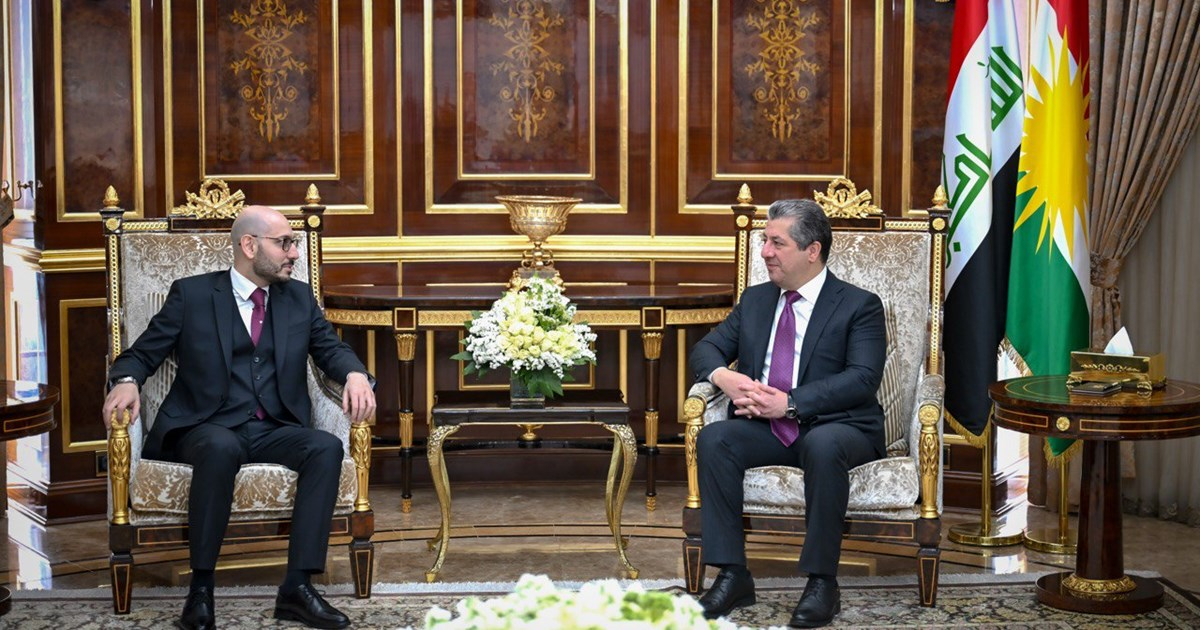 Prime Minister Masrour Barzani Receives Ambassador of Armenia