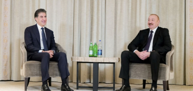 نيجيرفان بارزاني وإلهام علييف يؤكدان على تعزيز العلاقات بين إقليم كوردستان وأذربيجان