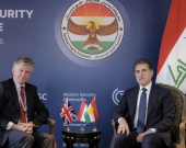 نيجيرفان بارزاني يبحث مع مستشار الأمن القومي البريطاني تهديدات 