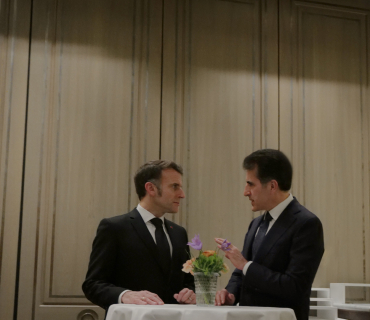 بەڕێزان نێچیرڤان بارزانی، سەرۆکی هەرێمی کوردستان و ئیمانوێل ماکرۆن، سەرۆکی فەڕەنسا دیدارێکیان ئه‌نجام دا.