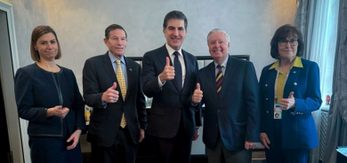 وفد من الكونغرس الأميركي يؤكد لنيجيرفان بارزاني أهمية مكانة إقليم كوردستان بالمنطقة