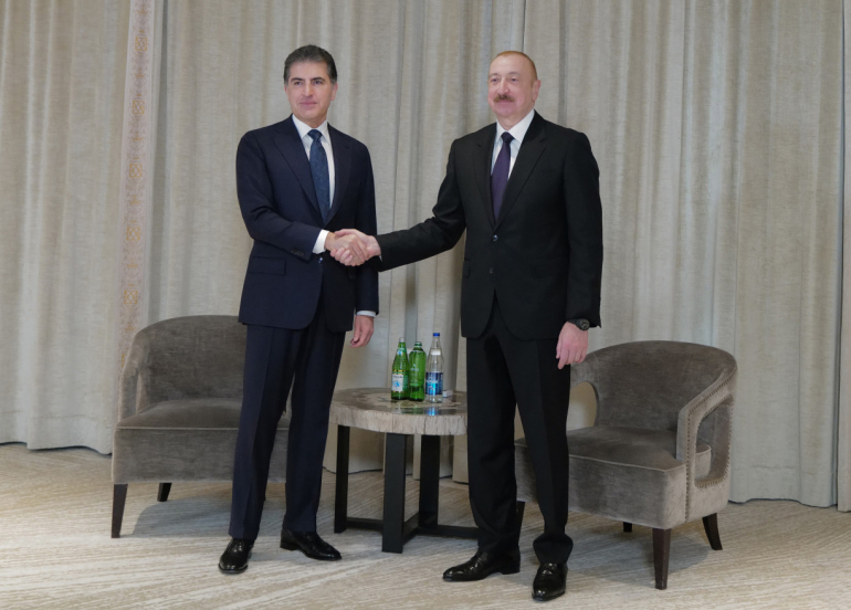 Nêçîrvan Barzanî tekezî li ser pêşxistina peywendiyên ligel Azerbaycanê dike