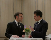 Nêçîrvan Barzanî û Macron tekezî li ser parastina mafên Kurdan di destûra Sûriyeyê de kirin